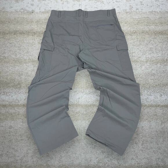 Cabela's Other - Vintage Y2K Cabelas Hiking Pants 34x30 Baggy Wide Leg Fit Grey Polyester